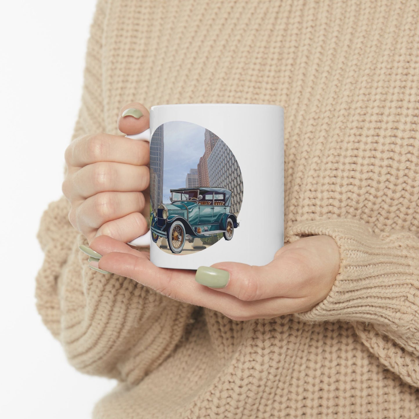 1920s Buick Doctor’s Coupe Mug - Antique Automotive Art