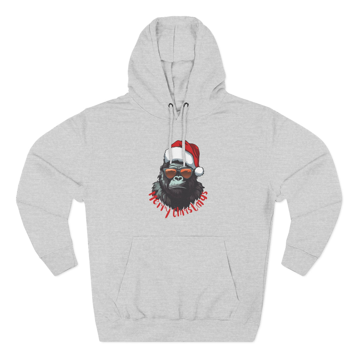Three-Panel Fleece Hoodie - gorilla sunglasses