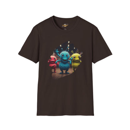 Unisex Alien Dancer T-Shirt - Unique Space Design