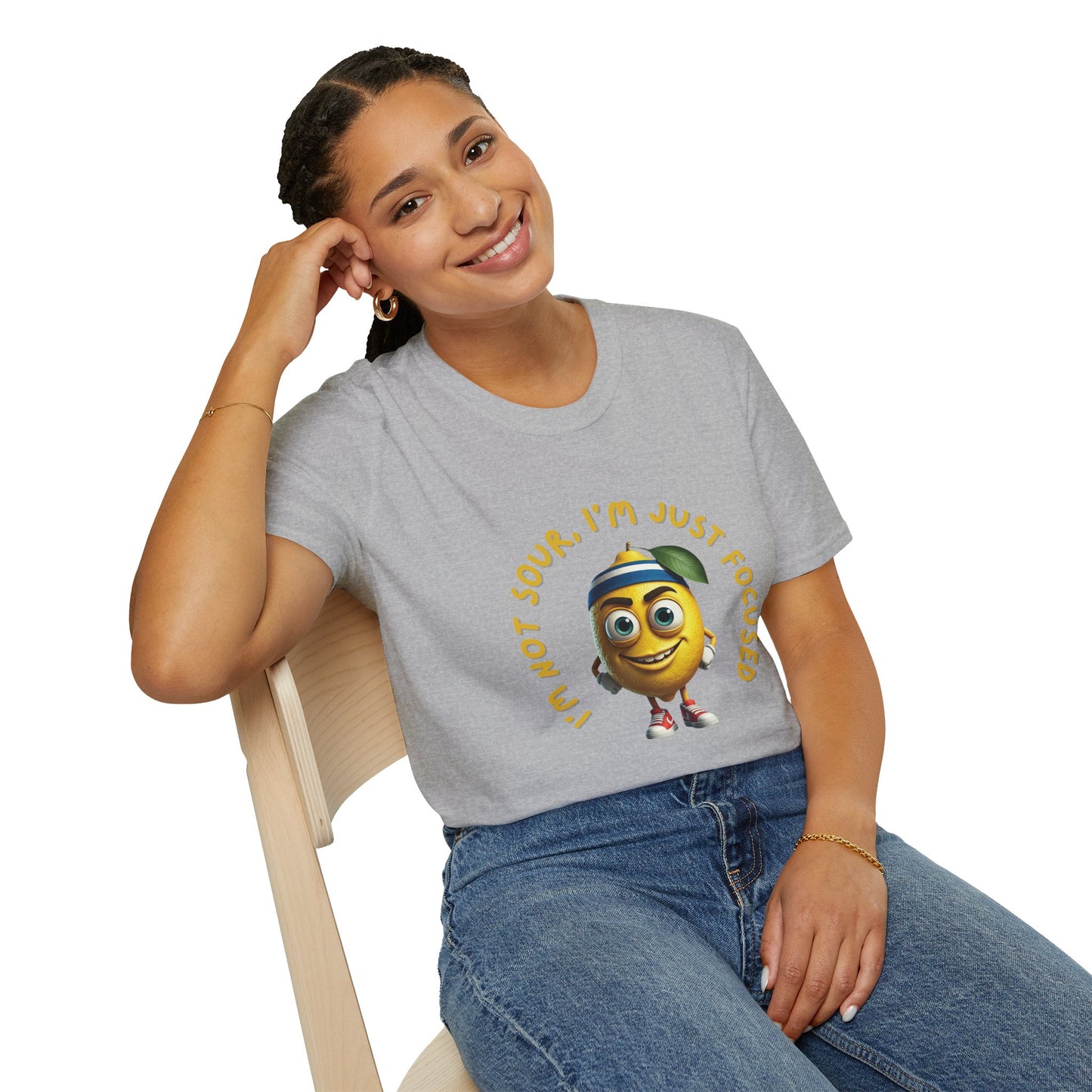 Athletic Lemon T-Shirt: Funny Fruit Gym Tee