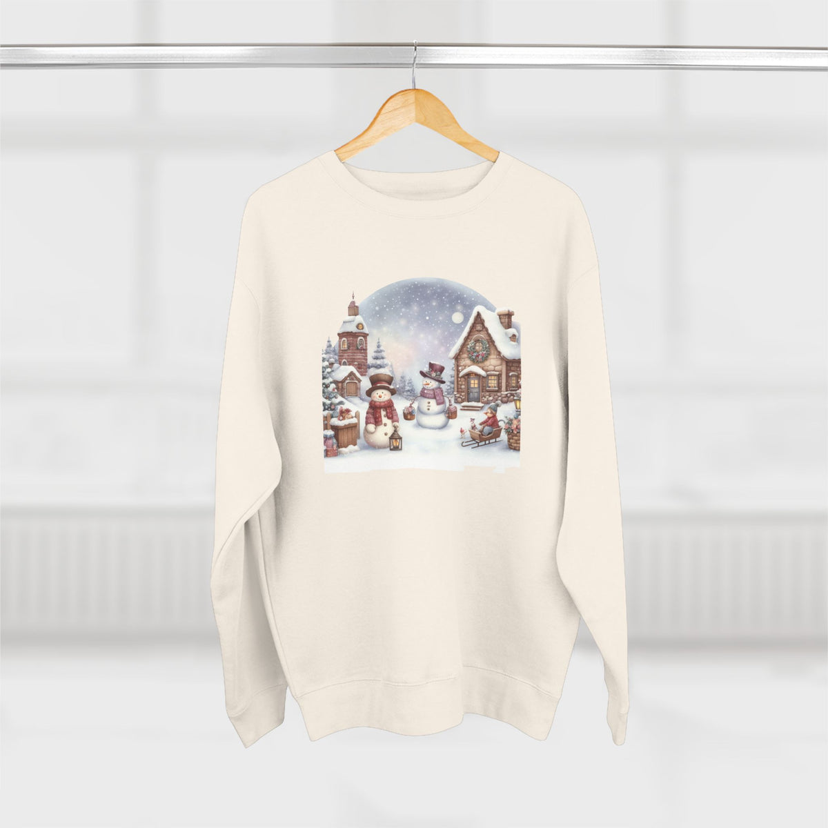 Copy of Copy of Copy of Copy of Copy of Copy of Unisex Crewneck Sweatshirt - snowman design
