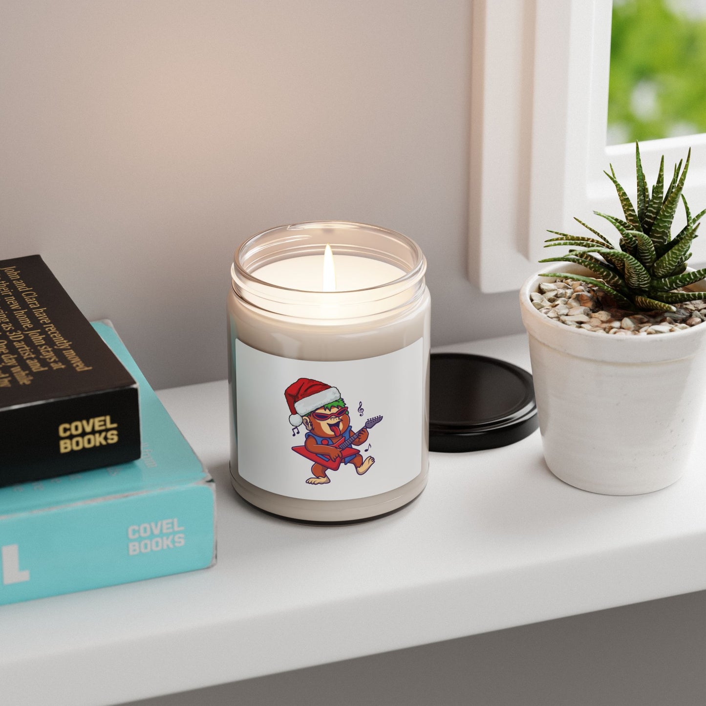 Bring the Holiday Cheer Home: The Rockin' Monkey Christmas Candle