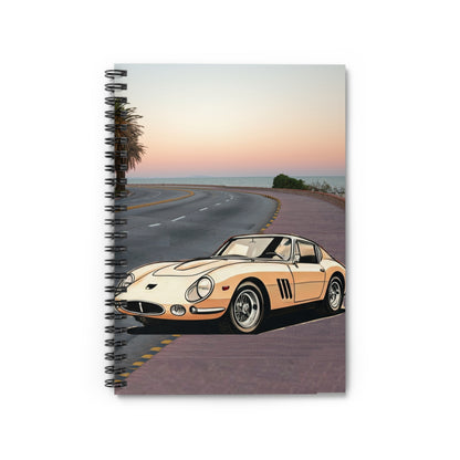 Vintage Vegas Buick Notebook: 1950s Classic Car Spiral Journal
