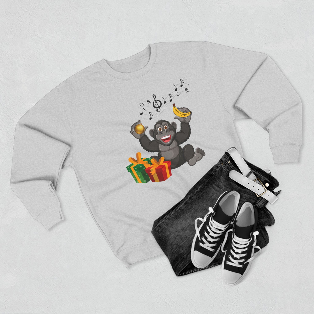 Copy of Copy of Copy of Copy of Unisex Crewneck Sweatshirt - snowman design