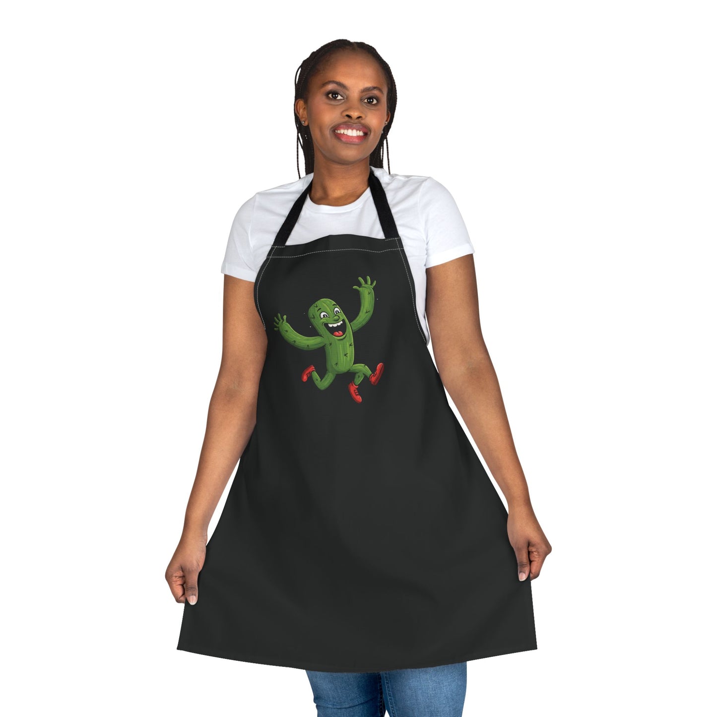 Cactus with sunglasses - apron
