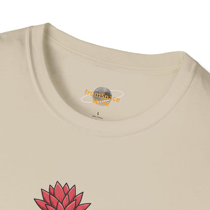 Cactus Mania T-Shirt: Fun Cactus with Sunglasses | Organic Cotton Tee for Nature Lovers