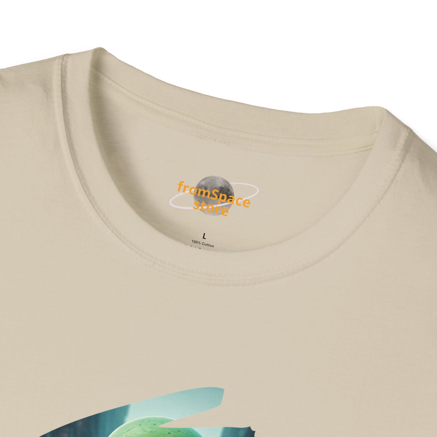 Alien Saxophone Player Unisex T-Shirt: Sci-Fi Vibes