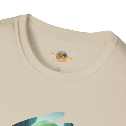 Alien Saxophone Player Unisex T-Shirt: Sci-Fi Vibes