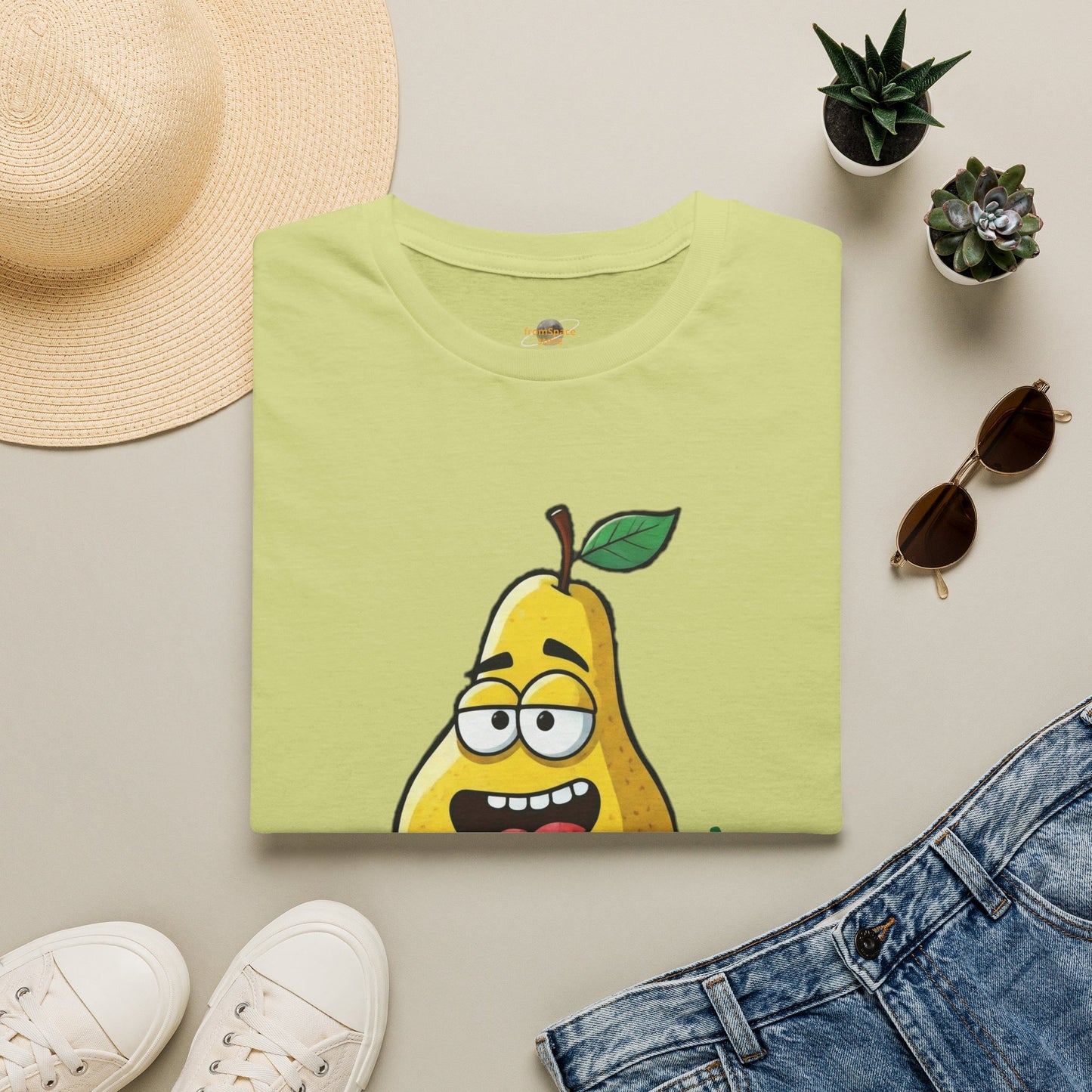 "I'm Pear-fect" Graphic Tee: Your New Favorite Organic Cotton Shirt