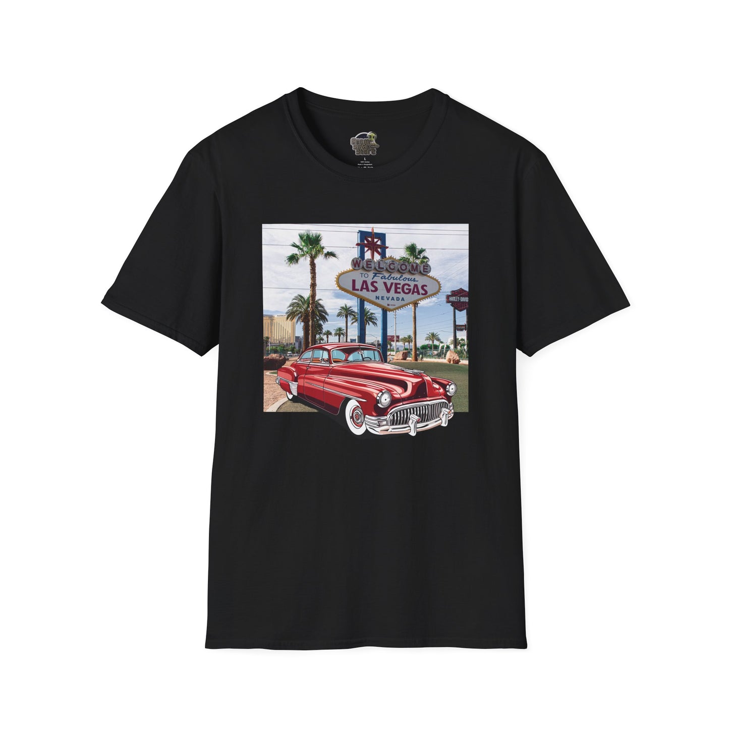 Buick 1950s Unisex T-Shirt - Vintage American Car Tee Black