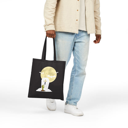 Graveyard Haunt: The Halloween Cemetery Tote Bag