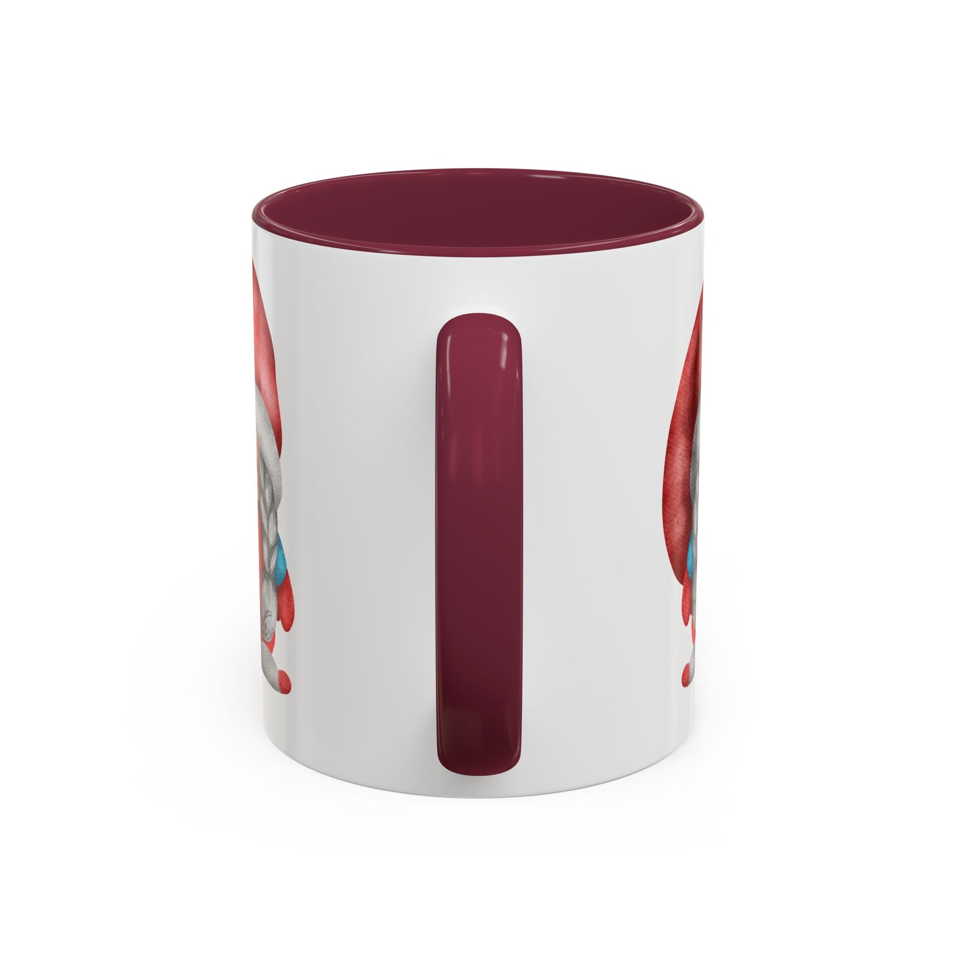 Cheerful Red Gnome with Braids Mug - Sip Your Sweet Melody | Ceramic Coffee & Tea Cup (11oz/15oz)