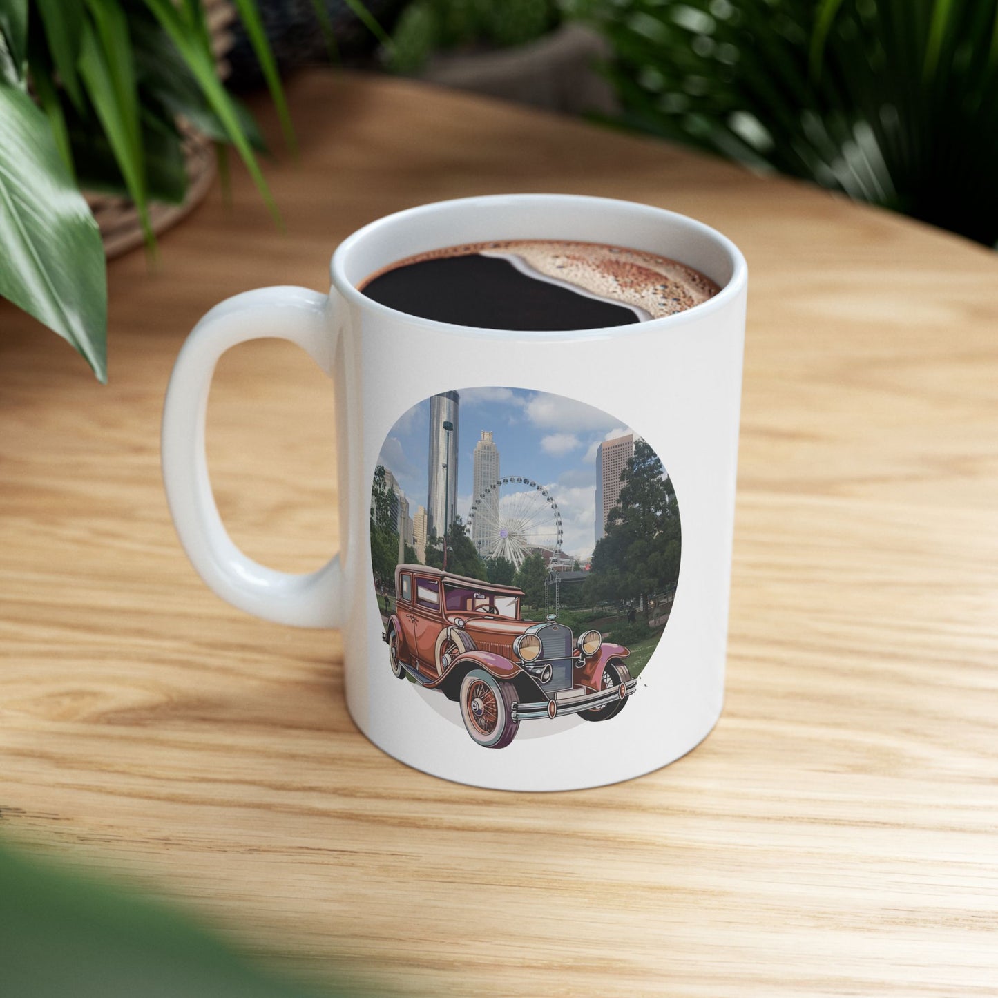 Copy of Ford Atlanta Skyliner Vintage Mug - Relive 1930s American Car Charm