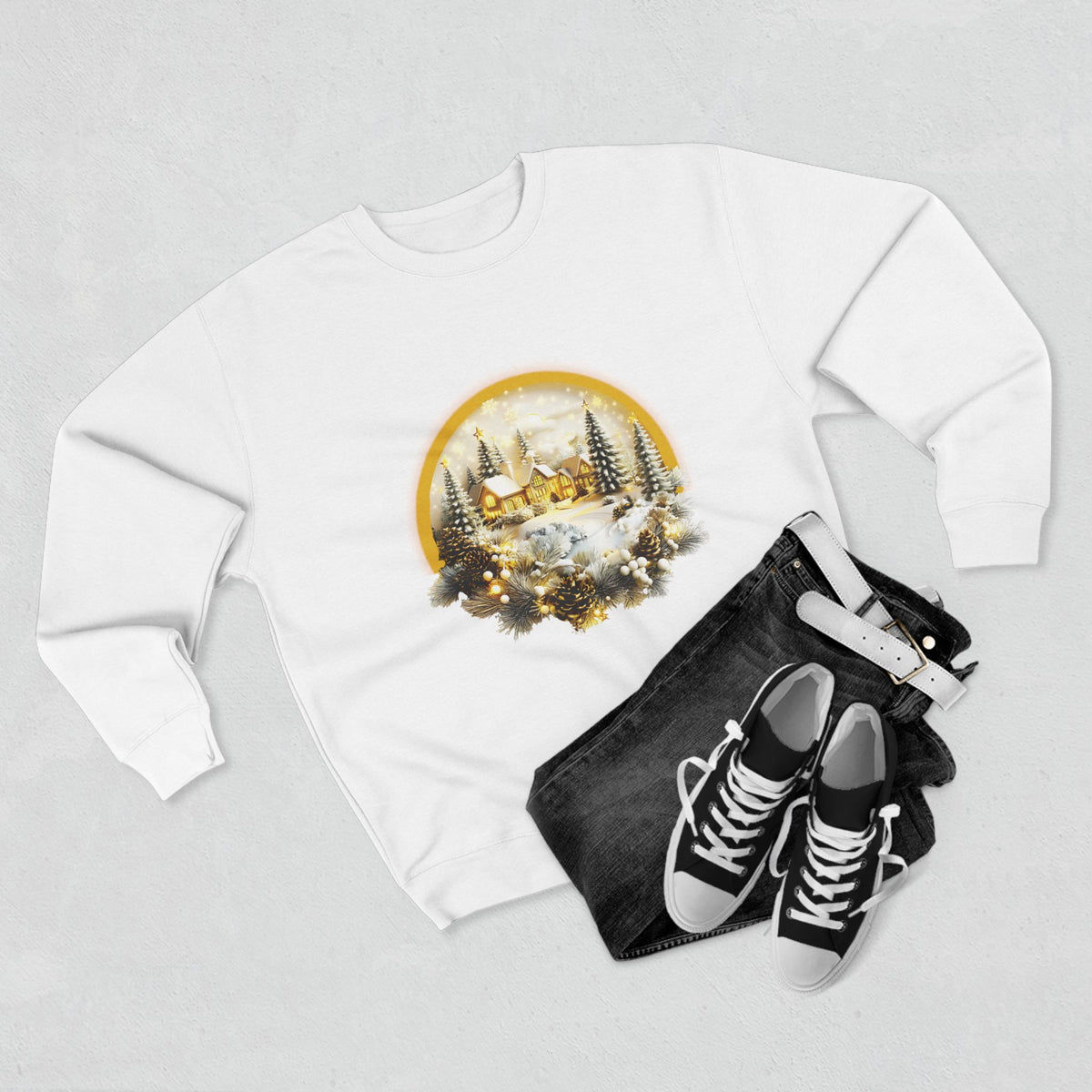 Copy of Unisex Crewneck Sweatshirt - snowman design