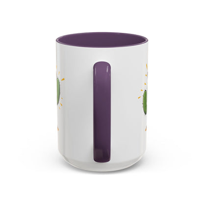 Cactus Mania Cowboy Cactus Mug - Fun & Durable Ceramic Cup for Cactus Lovers