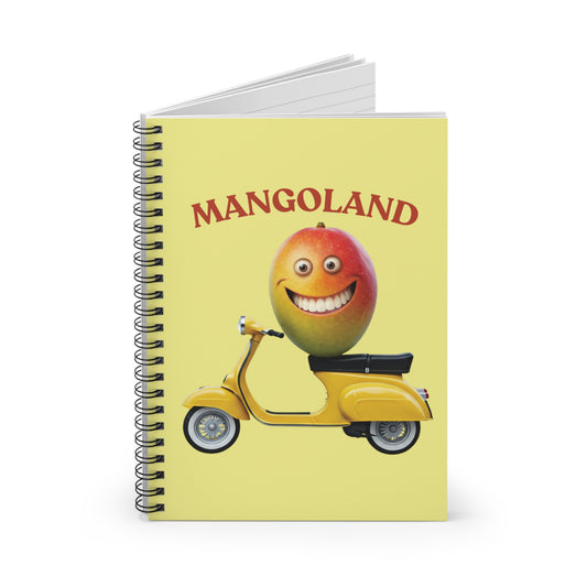 Mango "Mangoland" Spiral Notebook - Your Cool Travel Journal
