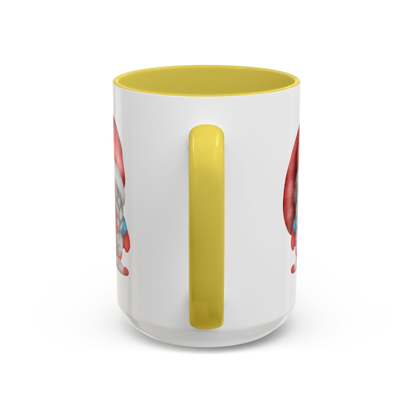 Cheerful Red Gnome with Braids Mug - Sip Your Sweet Melody | Ceramic Coffee & Tea Cup (11oz/15oz)