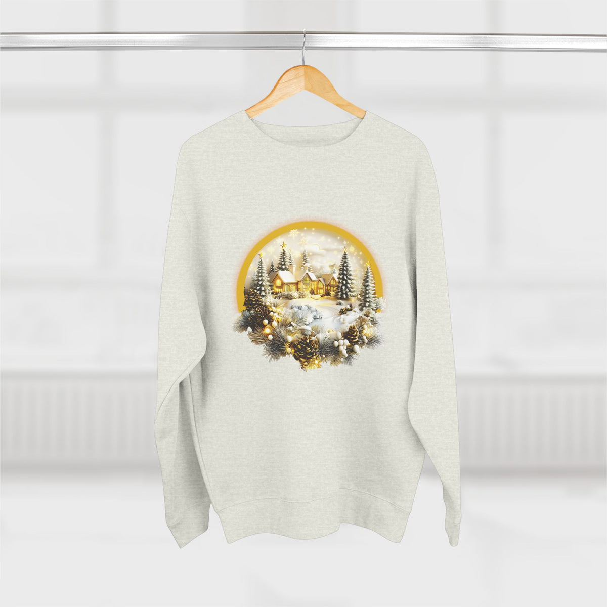 Copy of Unisex Crewneck Sweatshirt - snowman design