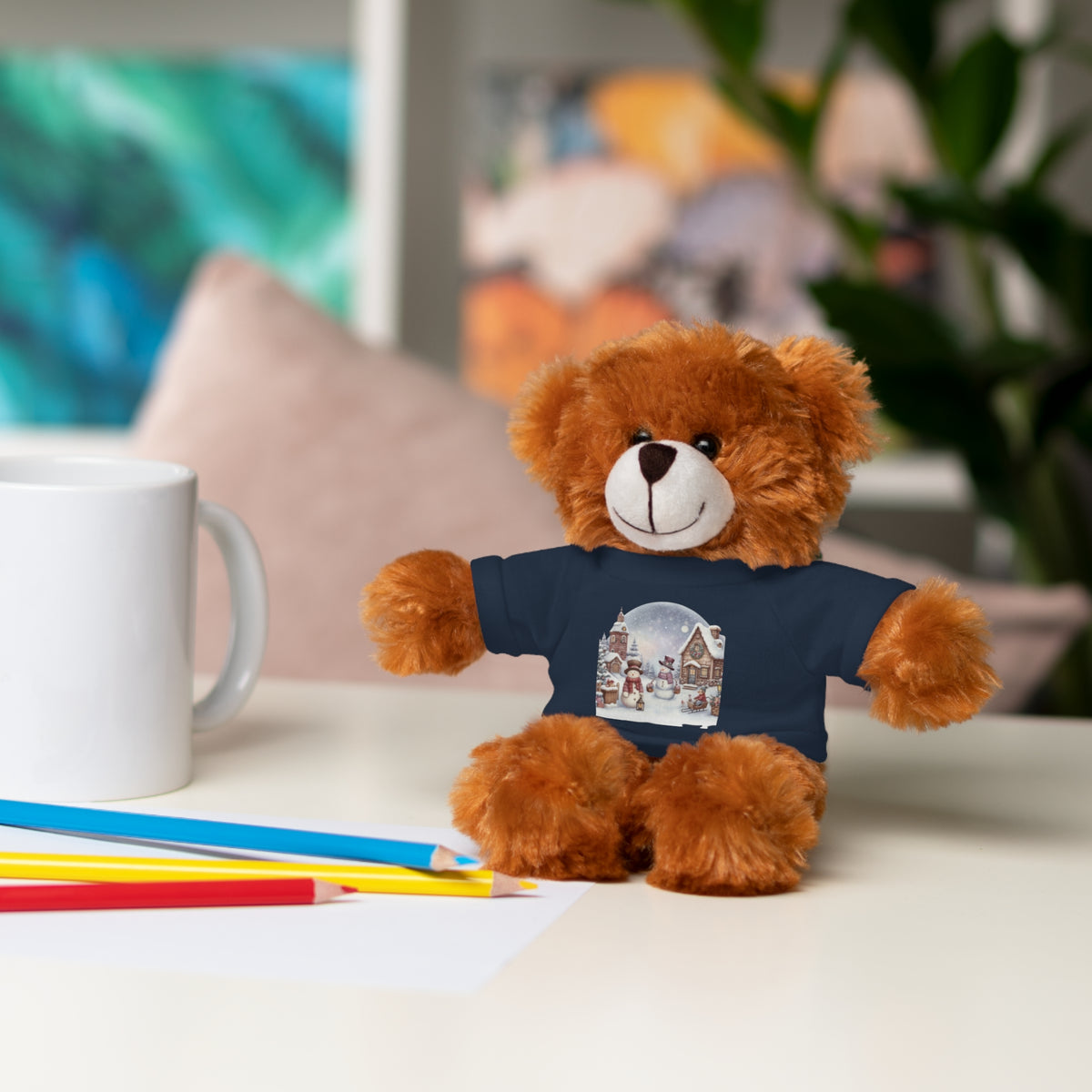 Stuffed Animals with Tee gorilla