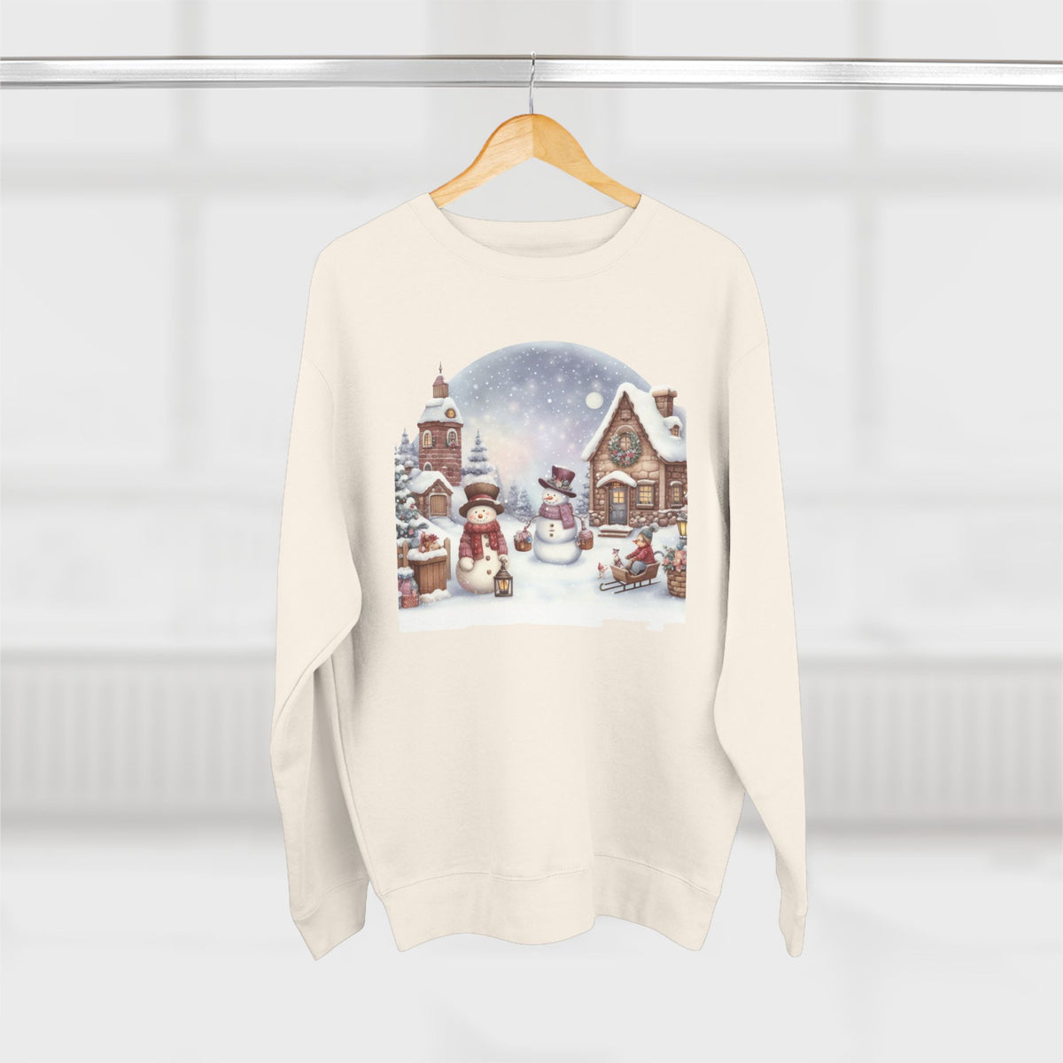 Unisex Crewneck Sweatshirt - snowman design