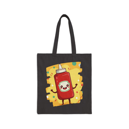 The Crimson Splash – Happy Ketchup Confetti Tote