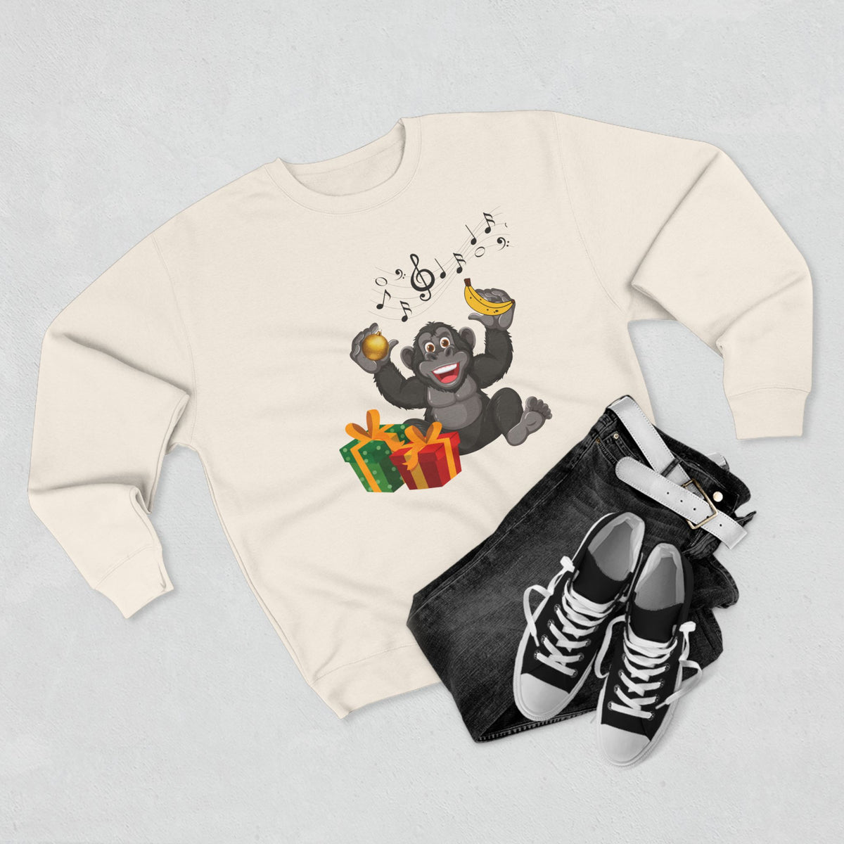 Copy of Copy of Copy of Copy of Unisex Crewneck Sweatshirt - snowman design