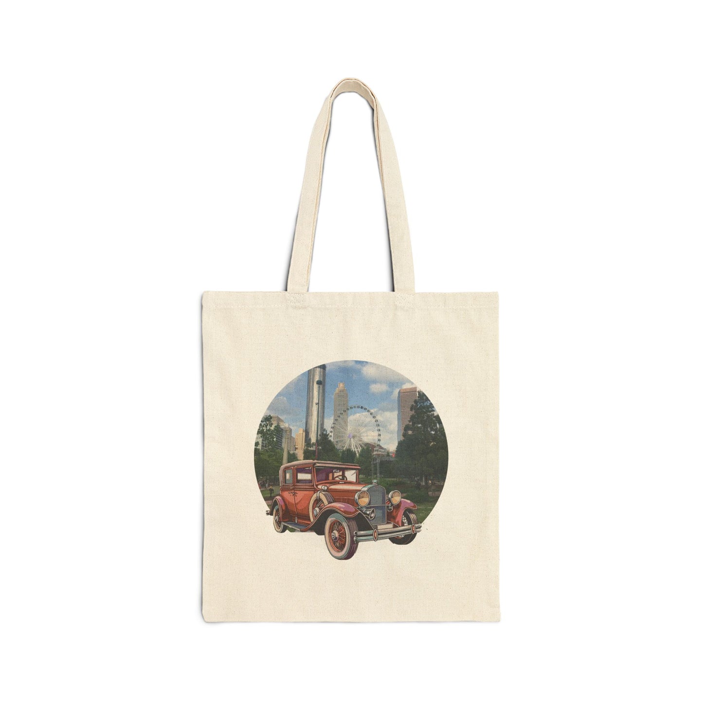 Ford Atlanta Skyliner Tote Bag: Vintage Car Passion Meets 1930s American Cinema