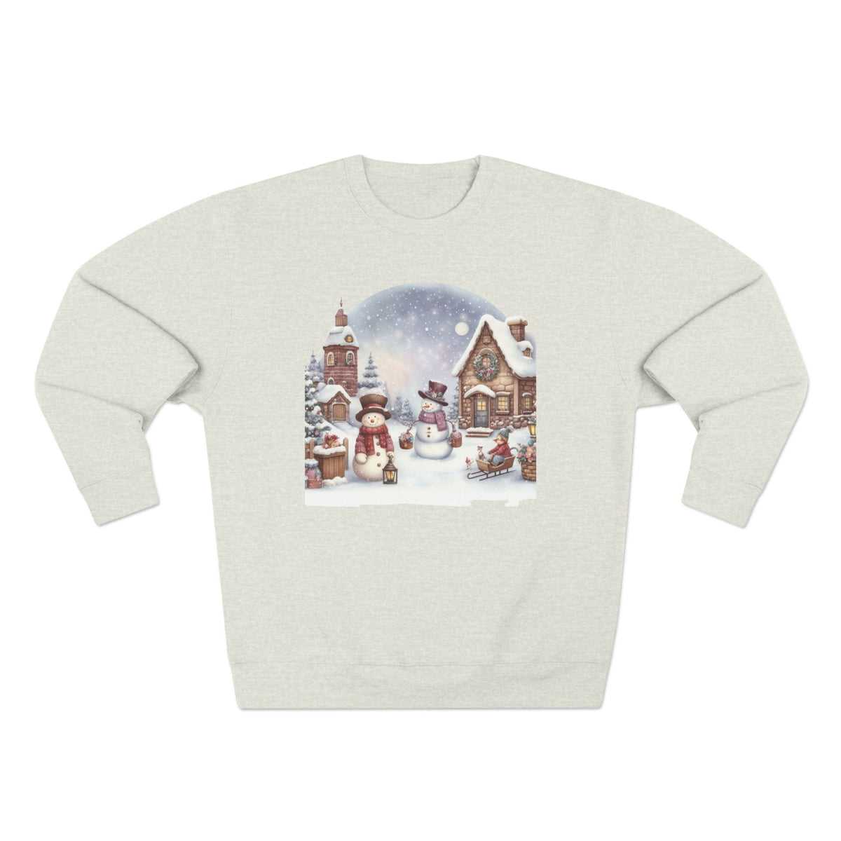 Unisex Crewneck Sweatshirt - snowman design