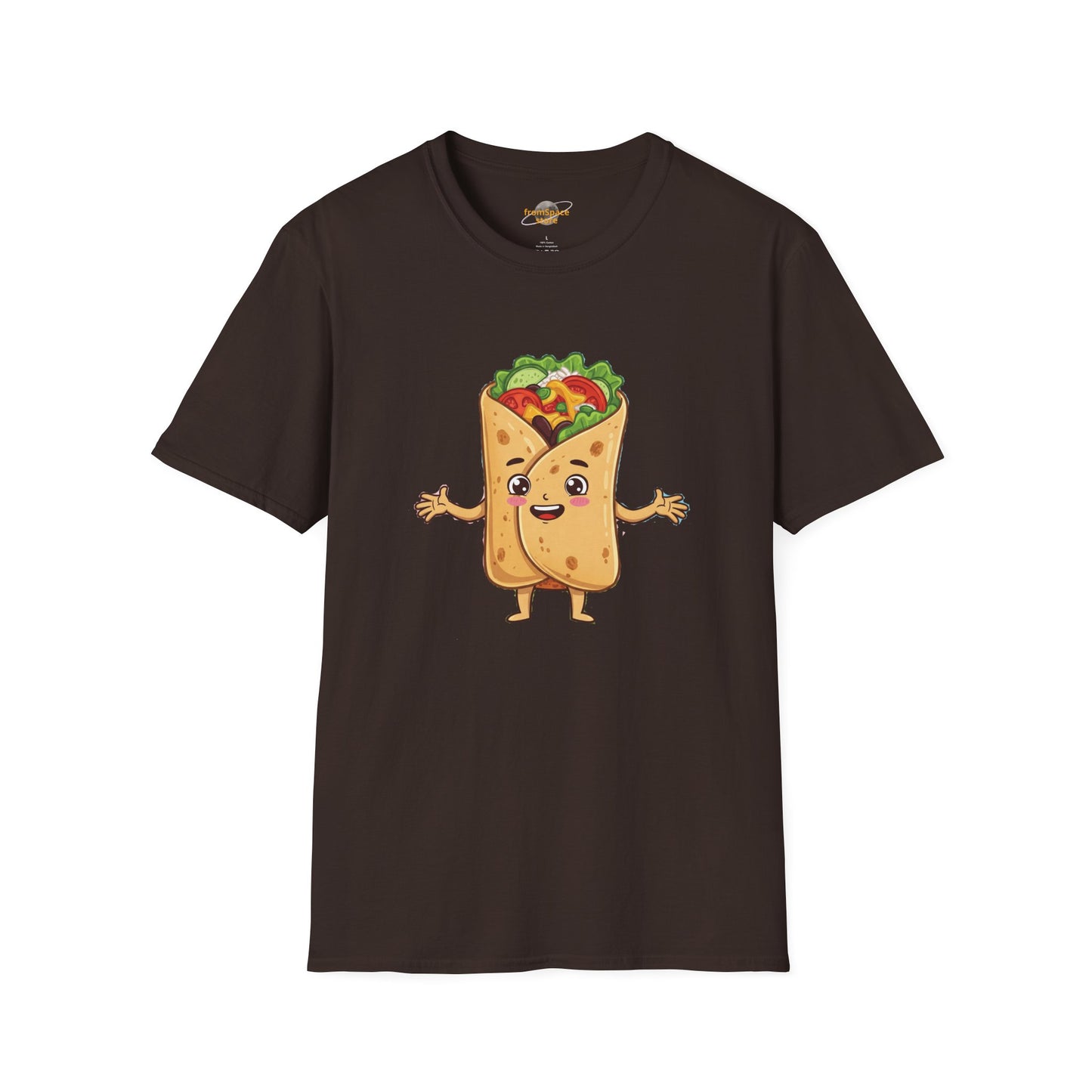 The Rolling Dreamer – Burrito Landscape Graphic T-Shirt