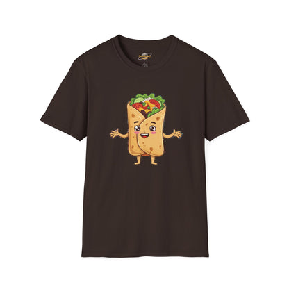The Rolling Dreamer – Burrito Landscape Graphic T-Shirt
