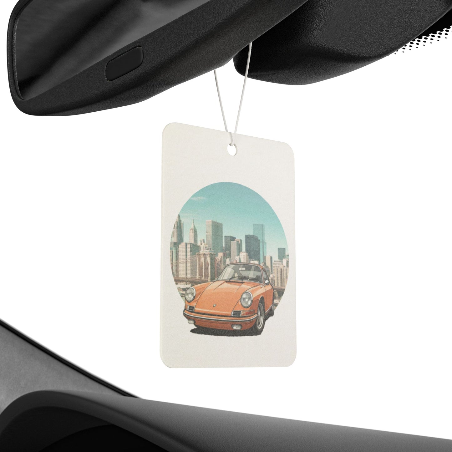 Classic Porsche 911 Car Air Freshener | NYC Brooklyn Style