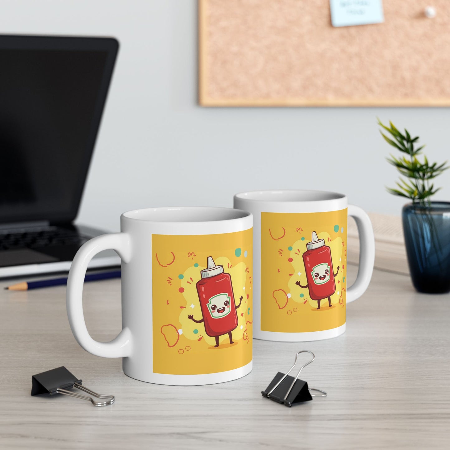 The Crimson Catalyst | Street Foods Ketchup Ceramic Mug