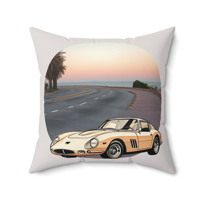 Italian Soul – Ferrari 275 GTB Coastal Escape Pillow