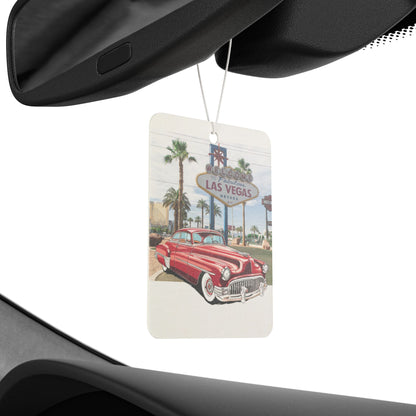 Vintage Las Vegas Car Air Freshener