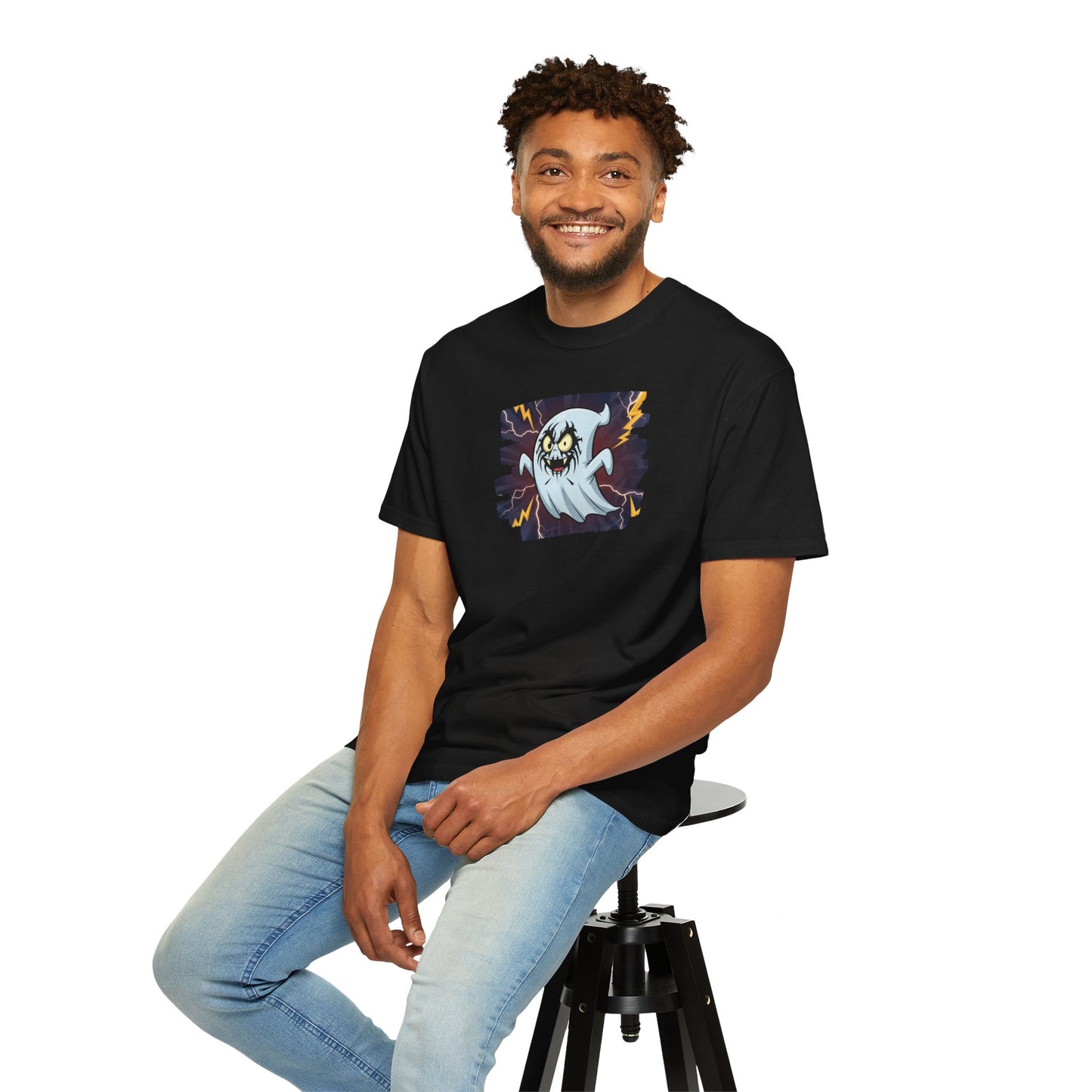 Halloween art Cemetery Unisex T-Shirt | Spooky Graveyard Tee