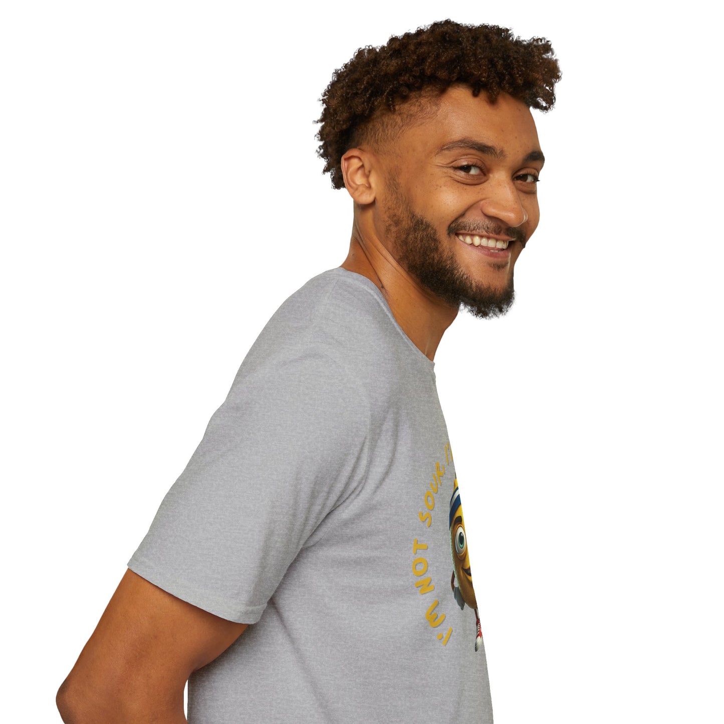 Athletic Lemon T-Shirt: Funny Fruit Gym Tee