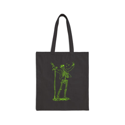 Skeleton Singer Fluo Tote Bag | From Space Store