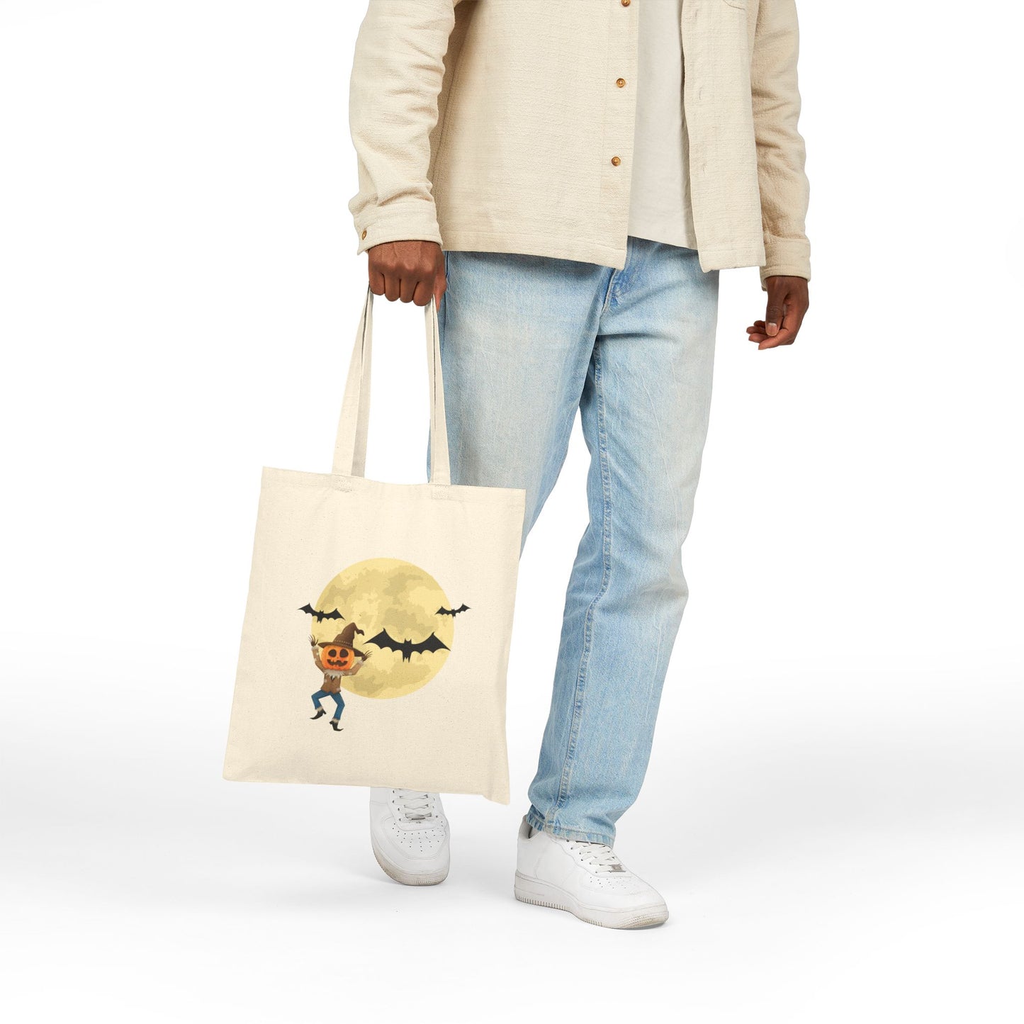 Spooky Ghost Mask Classic Tote Bag