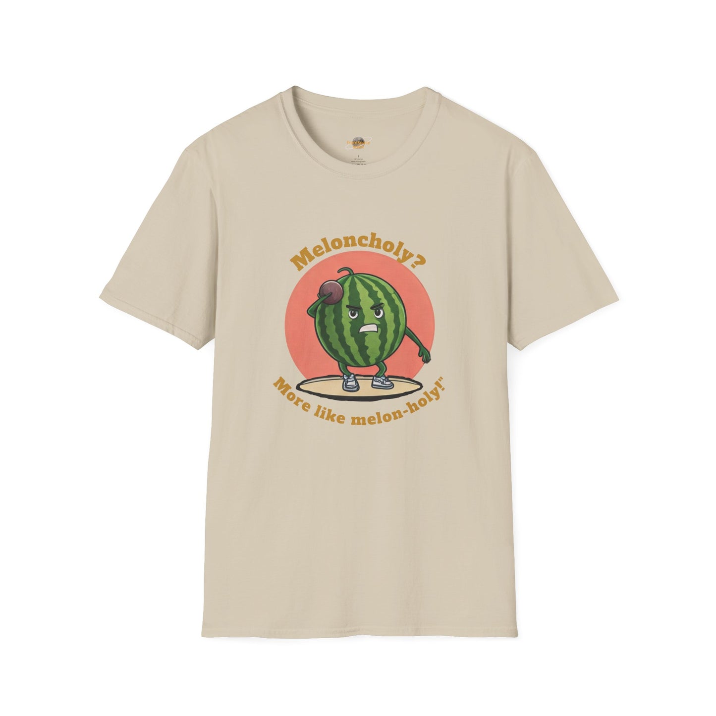 Melon-Holy t-shirt: Funny Watermelon Shot Put Tee
