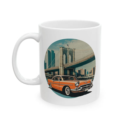 1950s Classic Chevrolet Bel Air Mug - Retro Americana