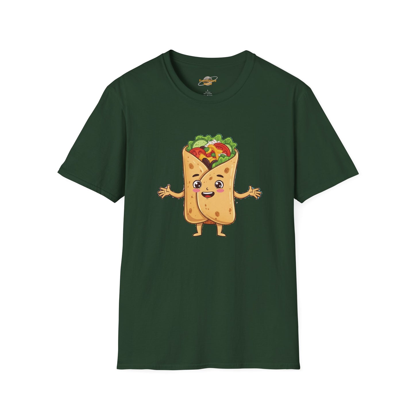 The Rolling Dreamer – Burrito Landscape Graphic T-Shirt