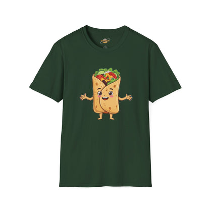 The Rolling Dreamer – Burrito Landscape Graphic T-Shirt