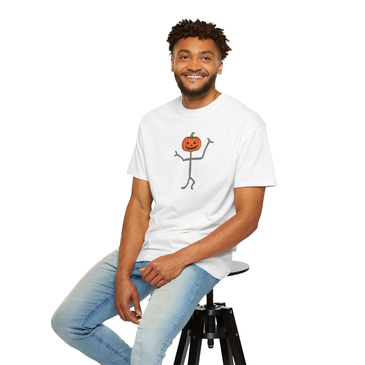 Halloween Thin Man Unisex T-Shirt | Spooky Web Tee