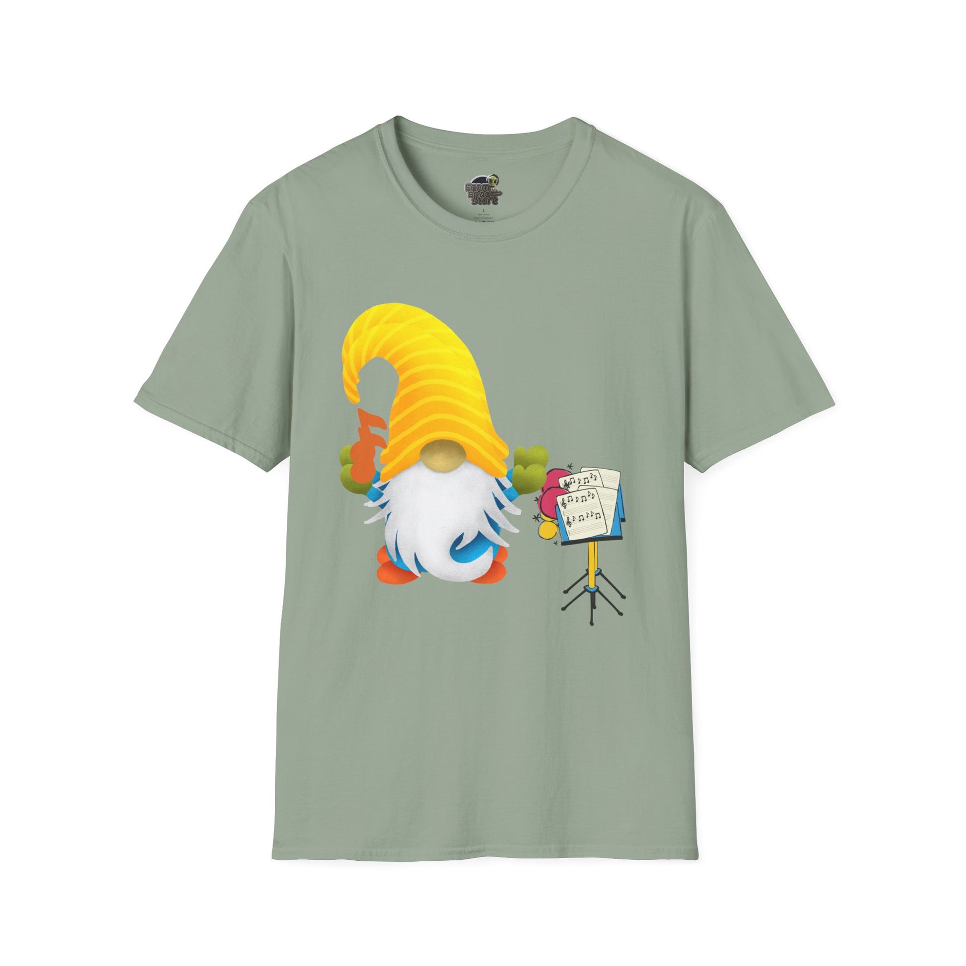 Musical Gnome Unisex T-Shirt: A Symphony of Style Sage