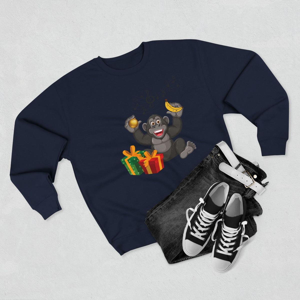 Copy of Copy of Copy of Copy of Unisex Crewneck Sweatshirt - snowman design