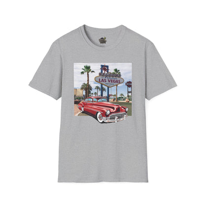 Buick 1950s Unisex T-Shirt - Vintage American Car Tee Sport Grey