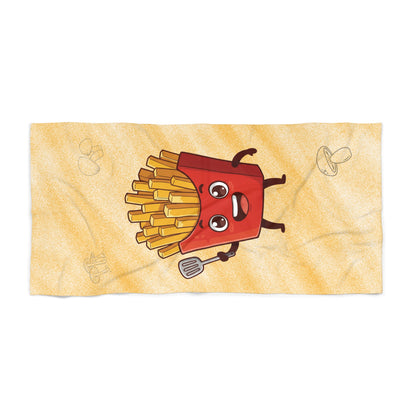 Burrito Buddy Oversized Beach Towel - Street Foods Vibe