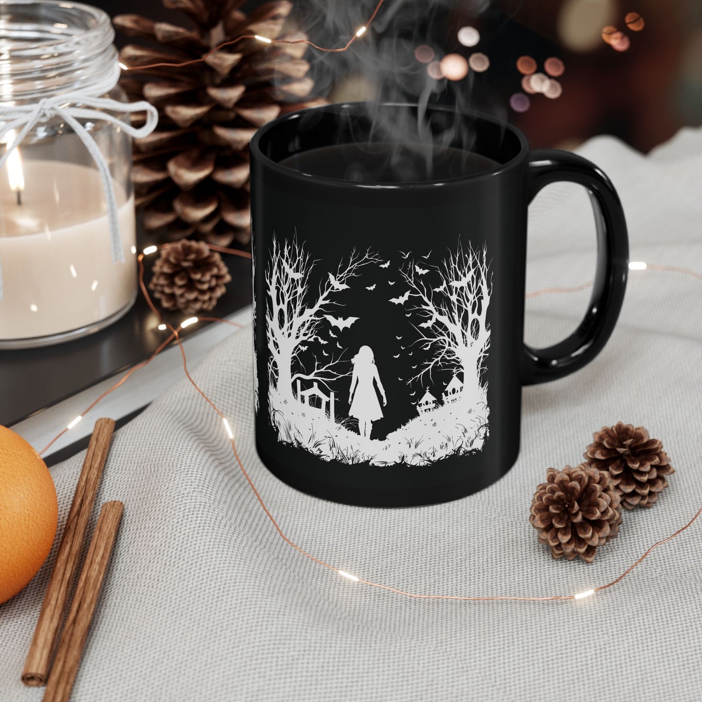 Copy of moon bats Mug | The Violin of Mystery