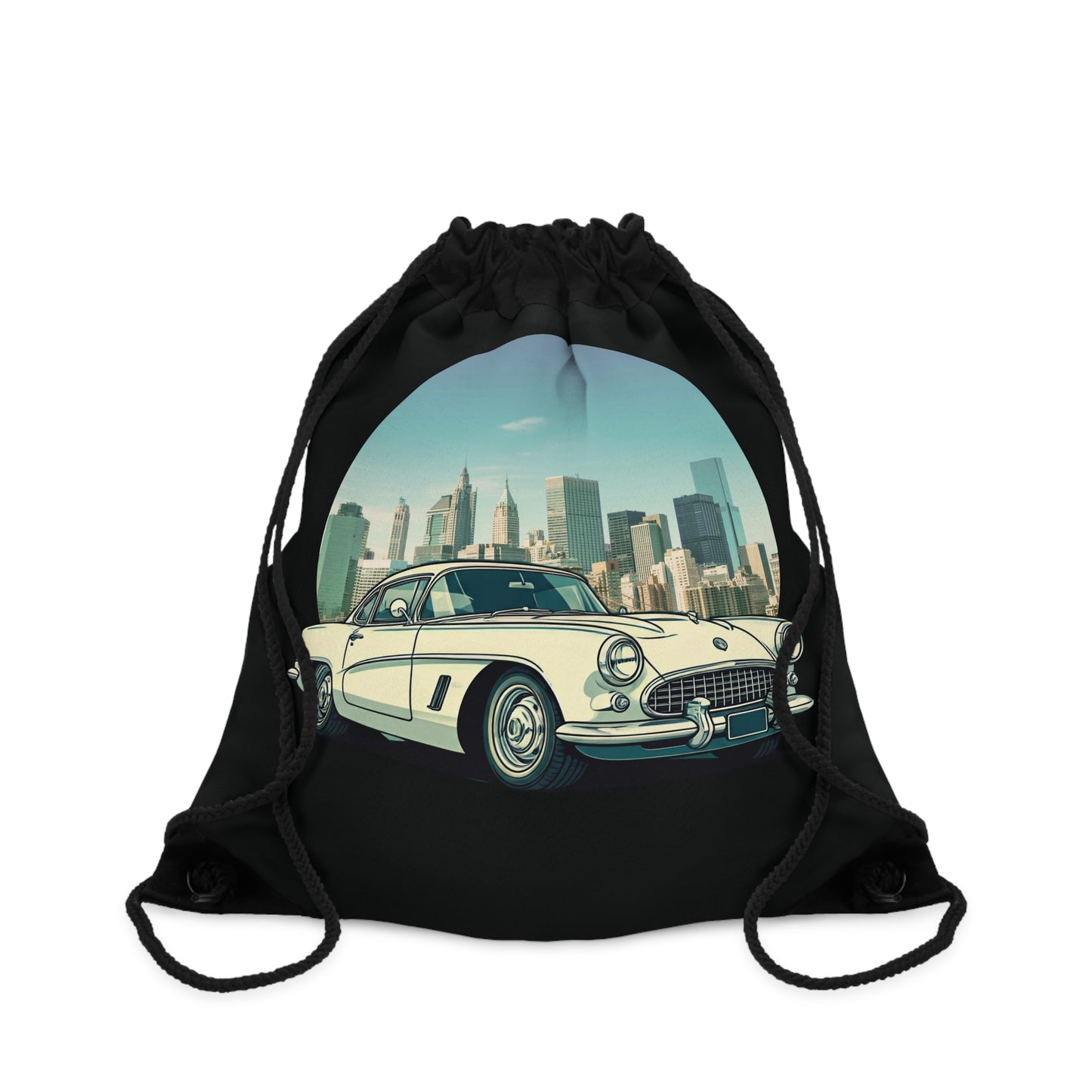 Chevy Corvette Drawstring Bag | Vintage Sports Car Gift