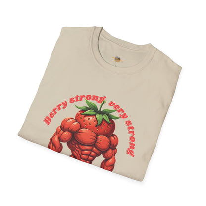 Berry Strong T-Shirt: The Ultimate Funny Gym Shirt